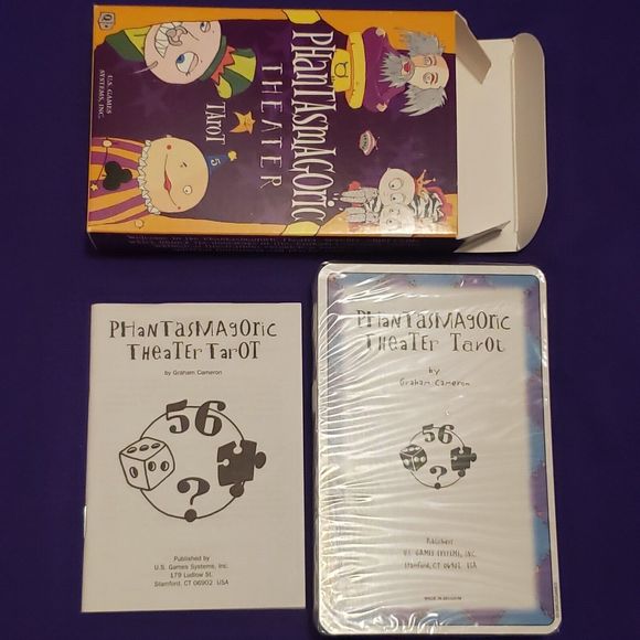 Phantasmagoric Theater Tarot Deck+Booklet U.S.GAMES Out of Print Rare New Sealed - Picture 7 of 10
